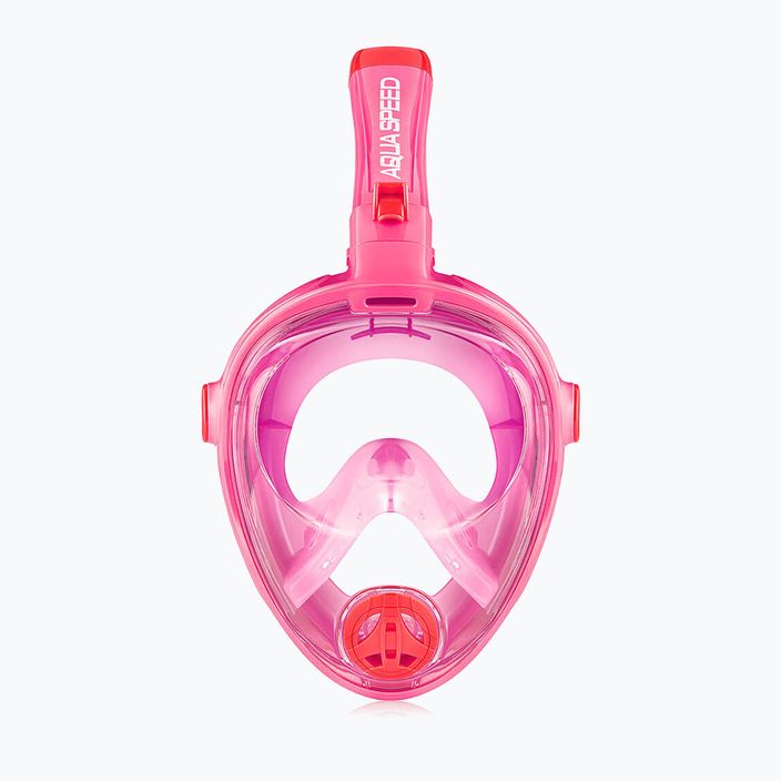 AQUA-SPEED Spectra 2.0 Kid maschera snorkeling integrale rosa 7085 2