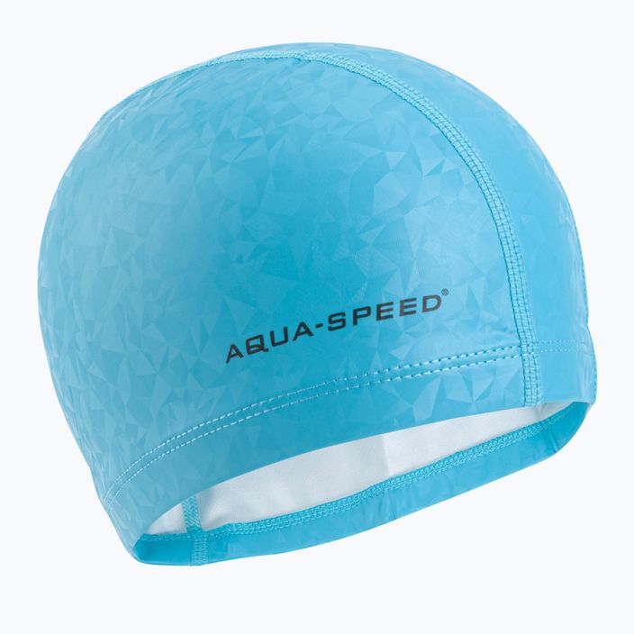 AQUA-SPEED Flux Cuffia da nuoto blu chiaro