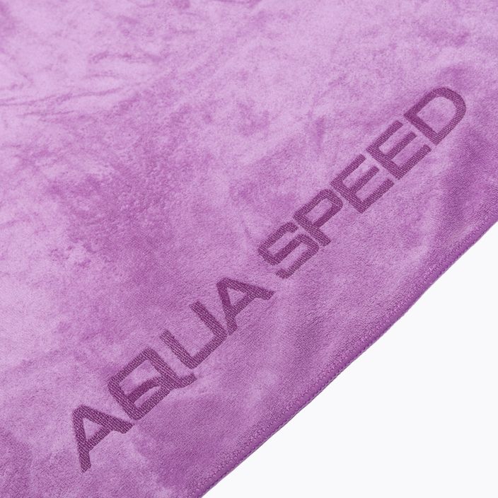 AQUA-SPEED Asciugamano ad asciugatura rapida Dry Soft 70 x 140 cm, viola 3