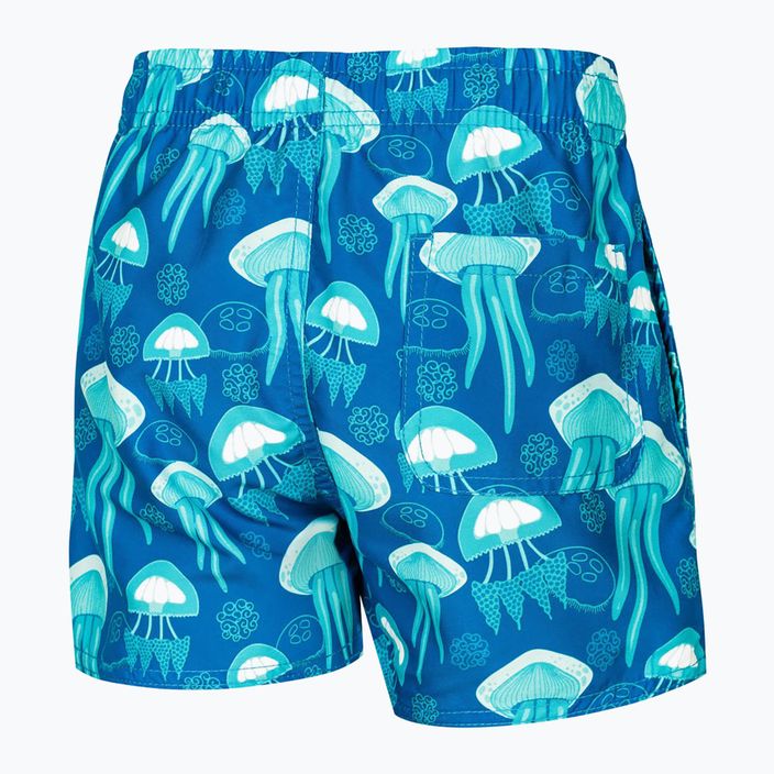 Pantaloncini da bagno per bambini AQUA-SPEED Finn Jellyfish blu 2