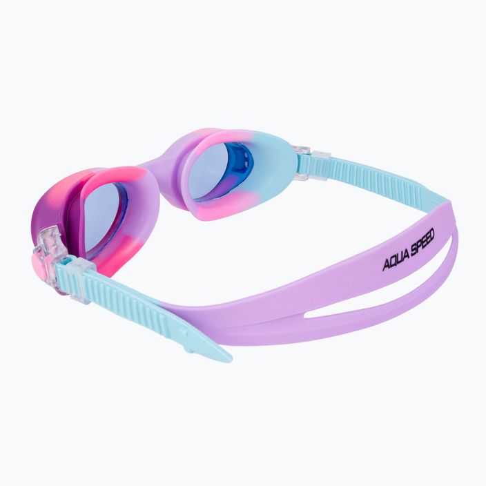 AQUA-SPEED Occhialini da nuoto per bambini Pegasus viola/rosa/blu mare 4