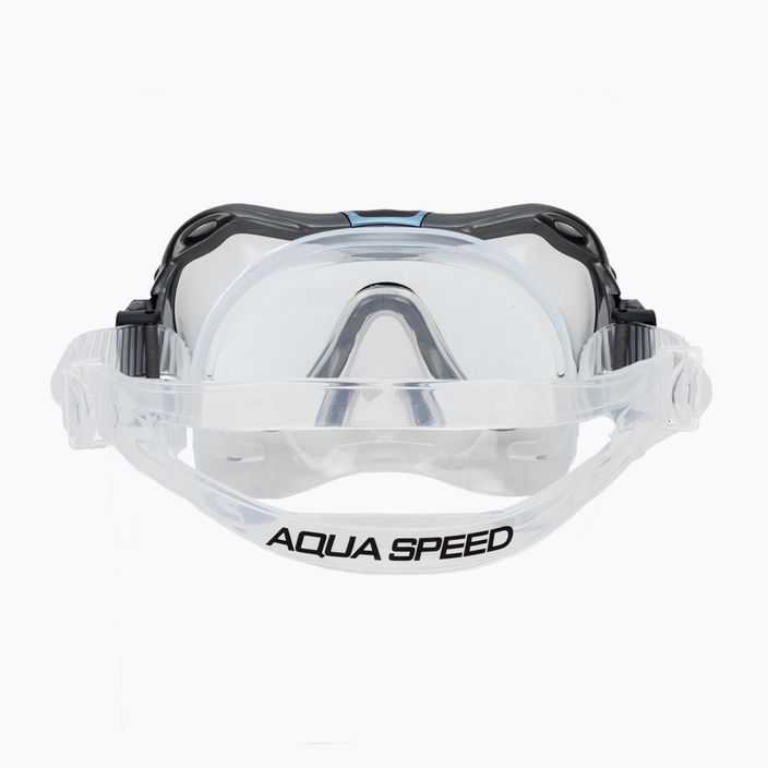 AQUA-SPEED Java + Elba set da immersione blu 6