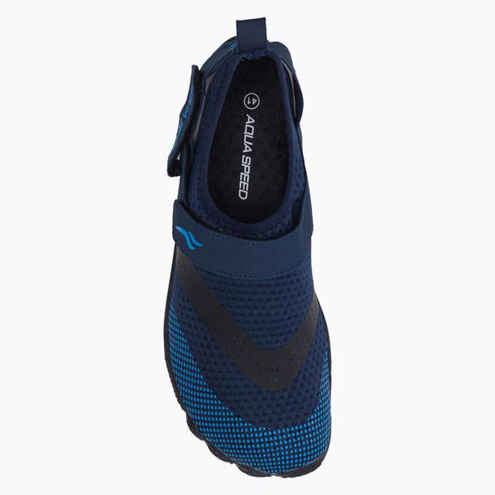 AQUA-SPEED Agama scarpe da acqua blu navy/nero 6