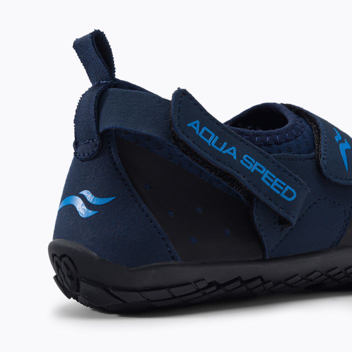 AQUA-SPEED Agama scarpe da acqua blu navy/nero 7