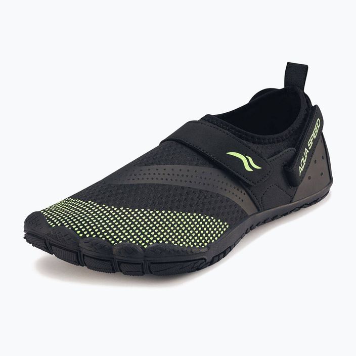 AQUA-SPEED Agama scarpe da acqua nero/verde 10