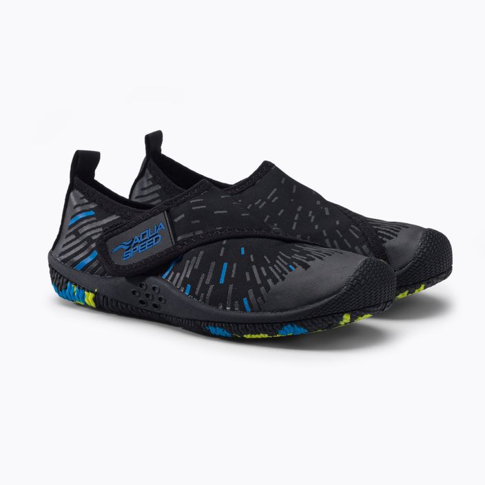 AQUA-SPEED Tegu scarpe da acqua nero/blu 5
