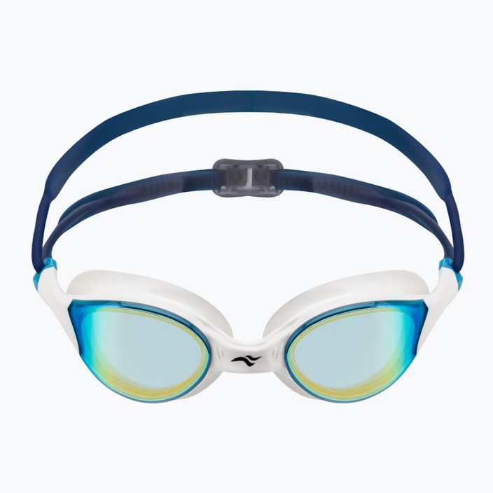 AQUA-SPEED Occhiali da nuoto Vortex Mirror bianco/blu 2