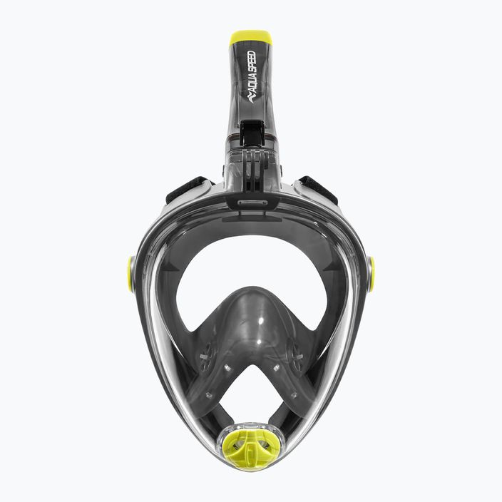 AQUA-SPEED Spectra 2.0 maschera integrale per snorkeling nera 2