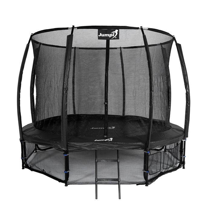 Jumpi Maxy Comfort Plus 374 cm trampolino da giardino nero 2