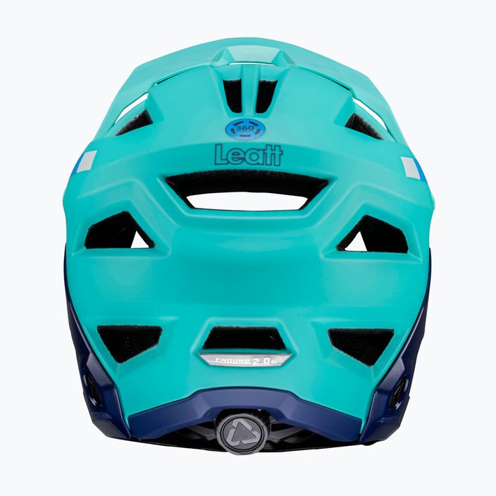 Leatt MTB Enduro 2.0 V24 Jr casco da bici per bambini aqua 7