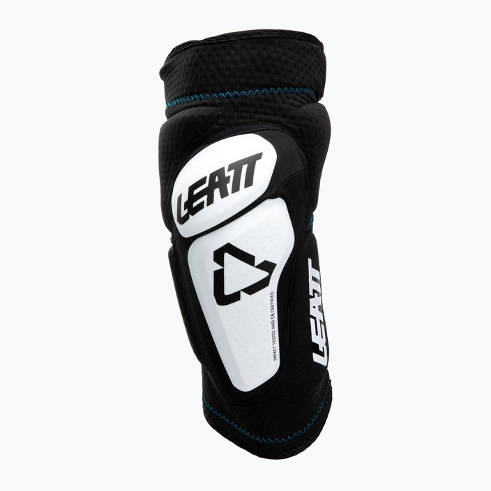 Protezioni per ginocchia da bicicletta Leatt 3DF 6.0 bianco/nero 2