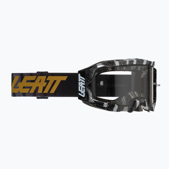 Occhiali da ciclismo Leatt Velocity 5.5 zebra/grigio chiaro