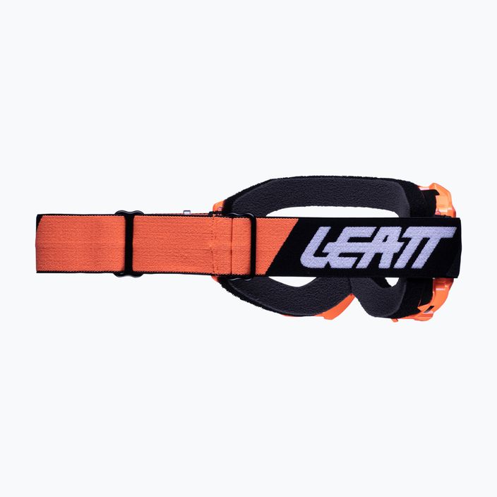 Occhiali da ciclismo Leatt Velocity 4.5 neon arancione/chiaro 7