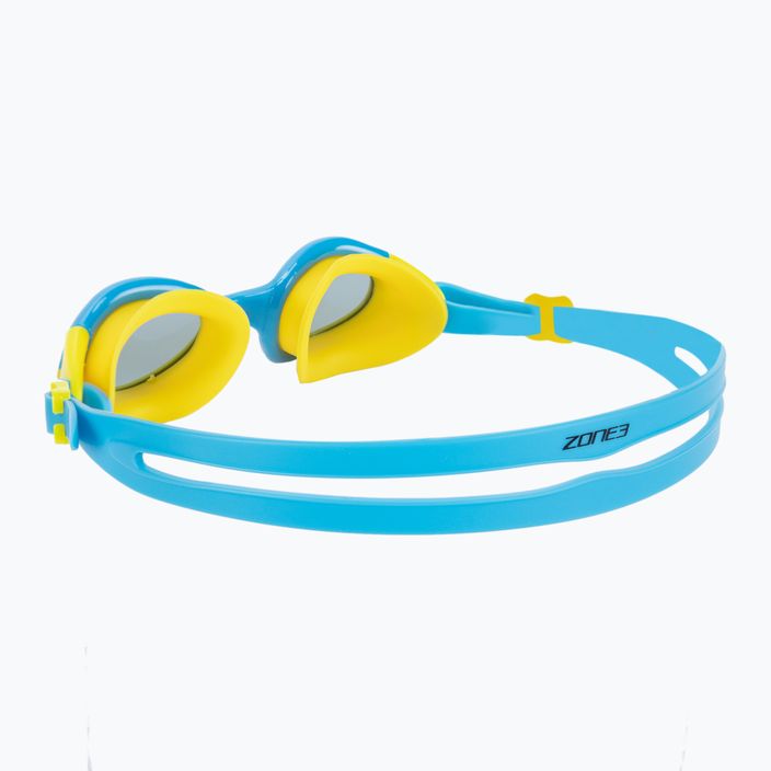 Occhiali da nuoto ZONE3 Aquahero blu/giallo/chiaro 4