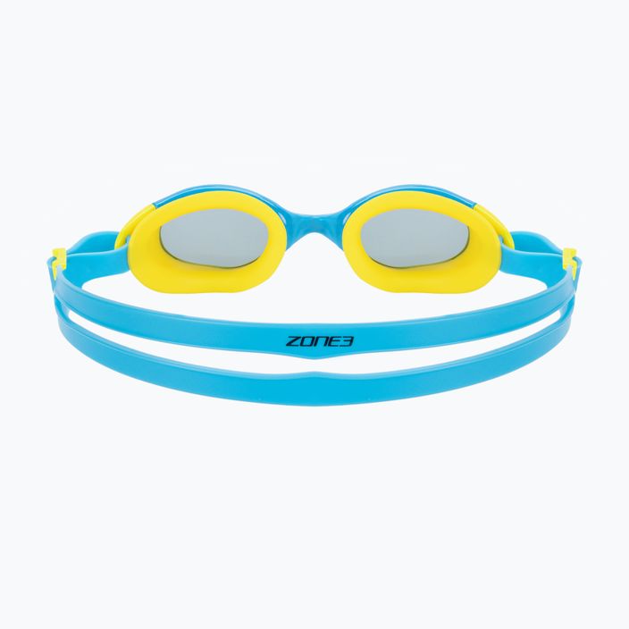 Occhiali da nuoto ZONE3 Aquahero blu/giallo/chiaro 5