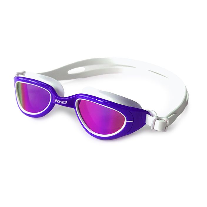 Occhialini da nuoto ZONE3 Attack polarizzati purple/white 2