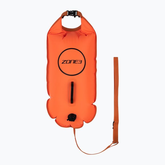 ZONE3 Borsa di sicurezza per il nuoto arancione