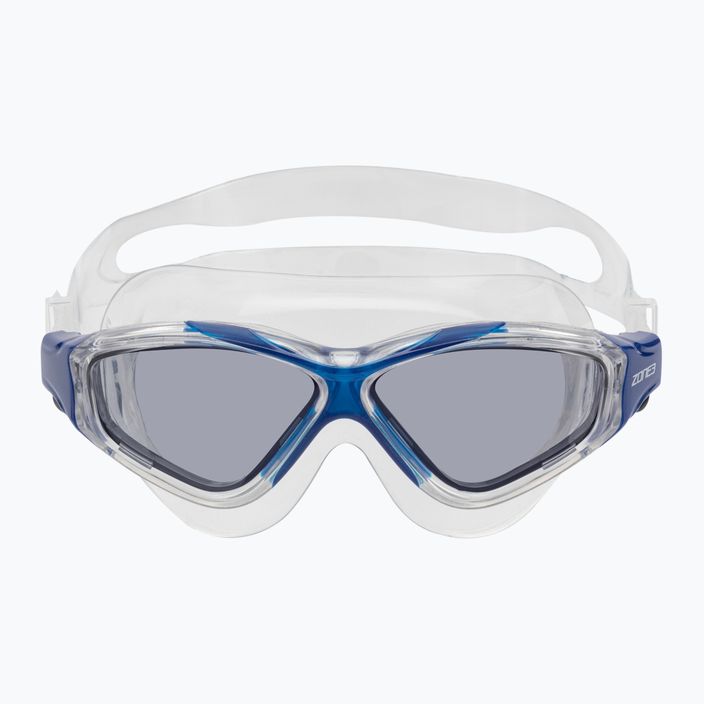 Maschera da nuoto ZONE3 Vision Max blu/chiaro 2