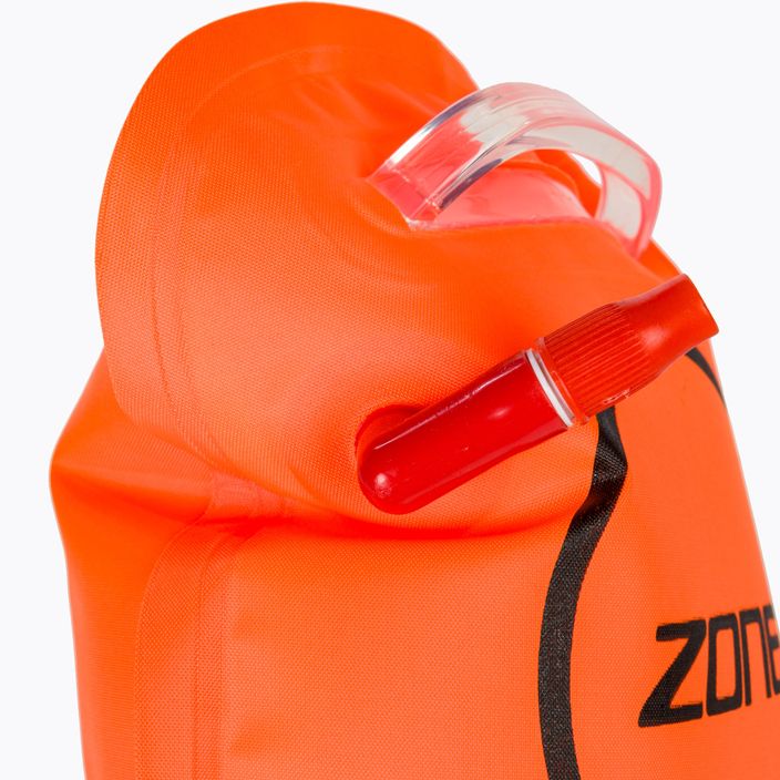 ZONE3 Cintura di sicurezza per il nuoto con custodia per galleggiante hi-vis arancione 8