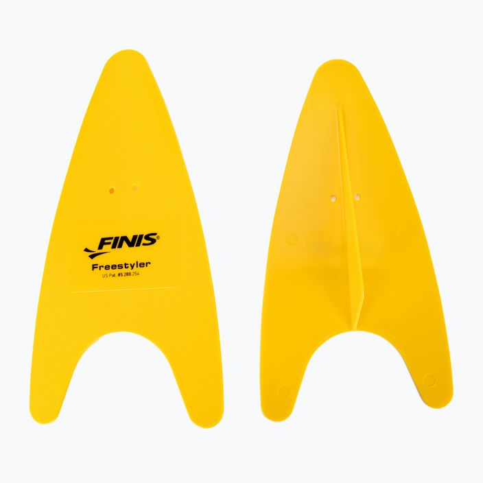 Palette da nuoto FINIS Freestyler giallo 2