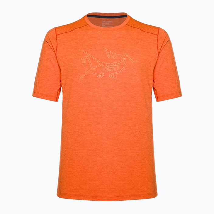 Maglietta da running Arc'teryx Cormac Logo phenom heather da uomo