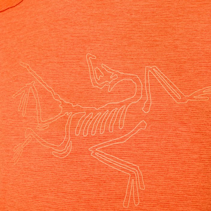 Maglietta da running Arc'teryx Cormac Logo phenom heather da uomo 3