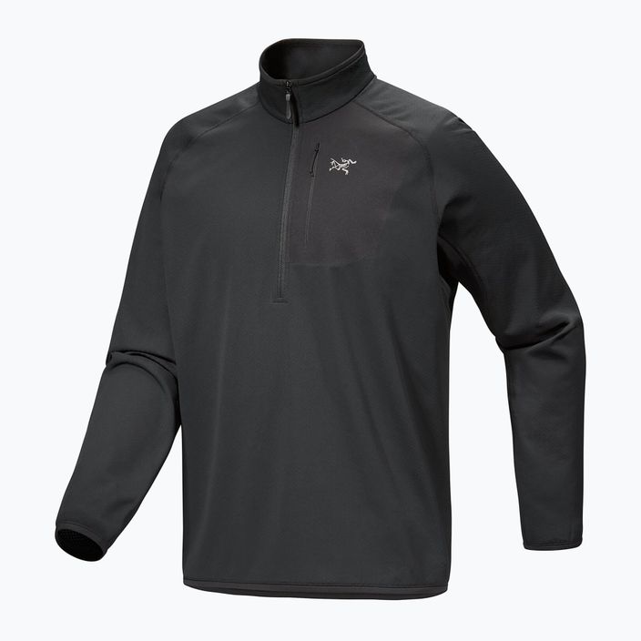 Felpa Arc'teryx Delta 1/2 Zip da uomo nero 6