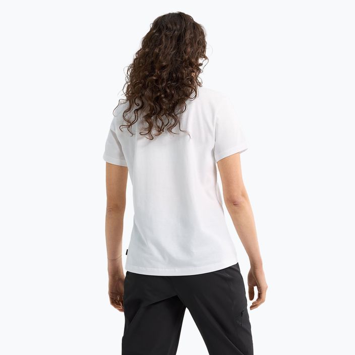 T-shirt Arc'teryx donna Arc'Word Cotton bianco chiaro 3