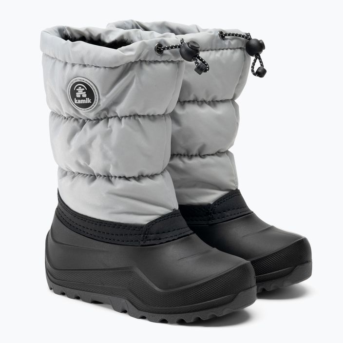 Kamik Snowcozy, stivali da neve per bambini, grigio chiaro 4