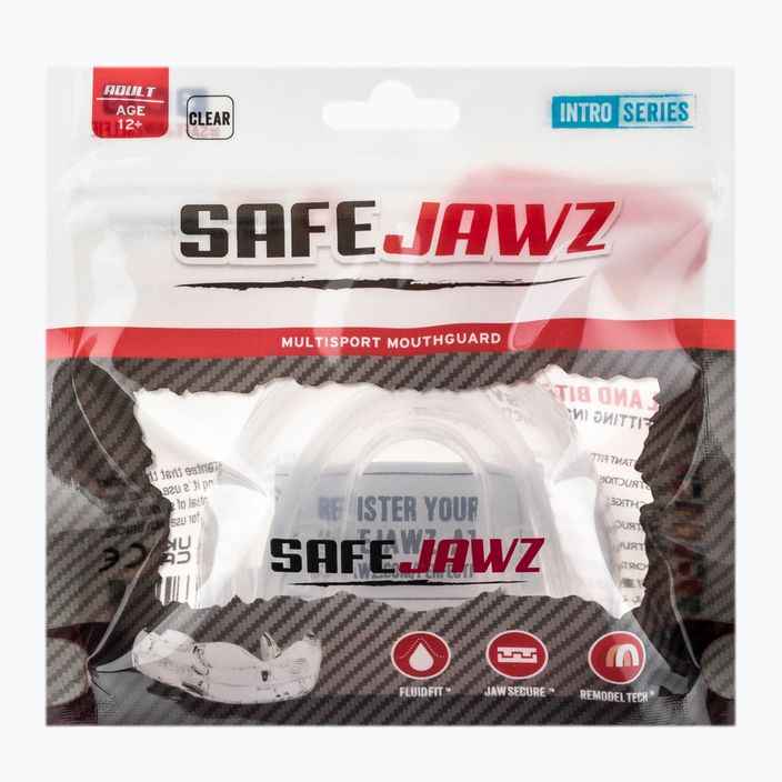 SAFEJAWZ Serie Intro protezione mandibola trasparente
