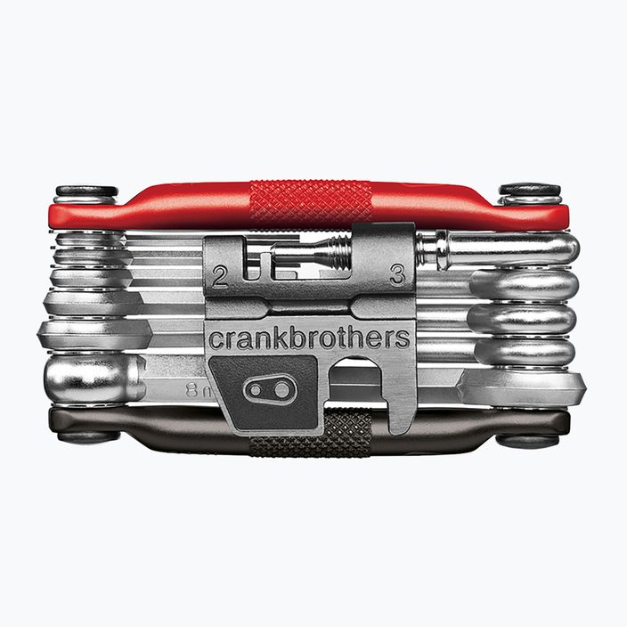 Crankbrothers Multitool 17 nero/rosso chiave per bicicletta