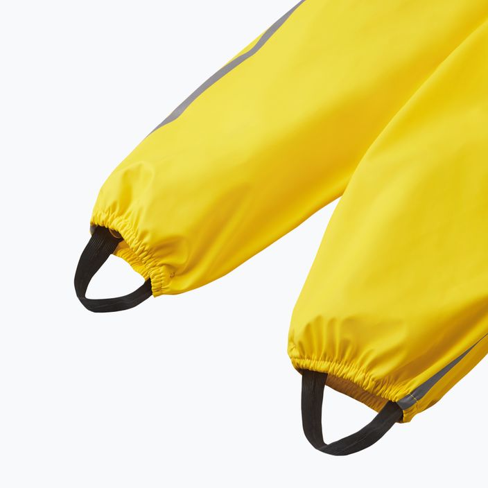 Pantaloni da pioggia per bambini Reima Lammikko giallo 6