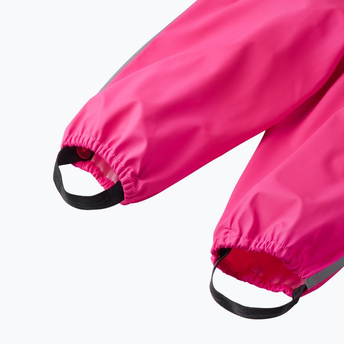 Pantaloni da pioggia per bambini Reima Lammikko rosa confetto 6