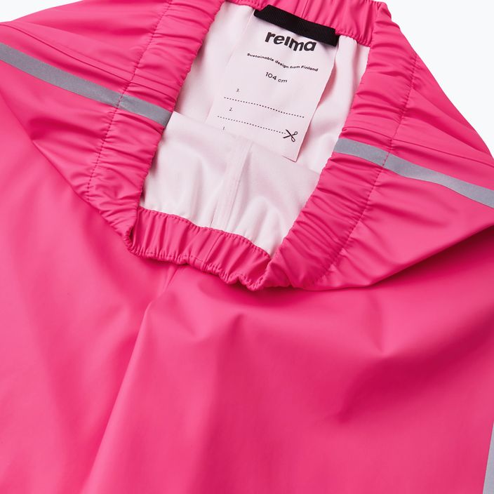 Pantaloni da pioggia Reima per bambini Oja rosa confetto 3