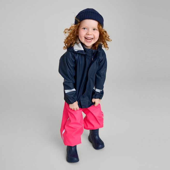 Pantaloni da pioggia Reima per bambini Oja rosa confetto 5