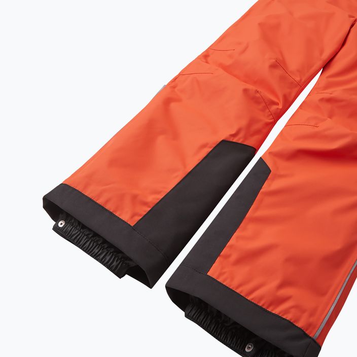 Pantaloni da sci per bambini Reima Wingon rosso arancio 5