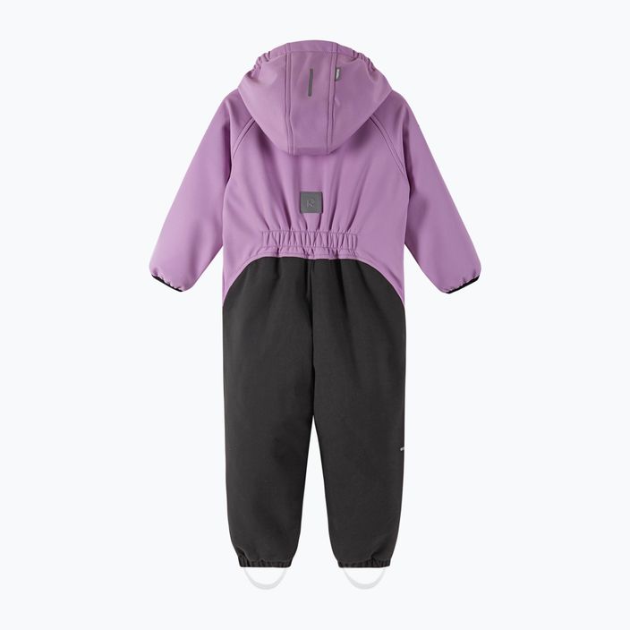 Tuta softshell Reima per bambini Mjosa rosa lilla 3