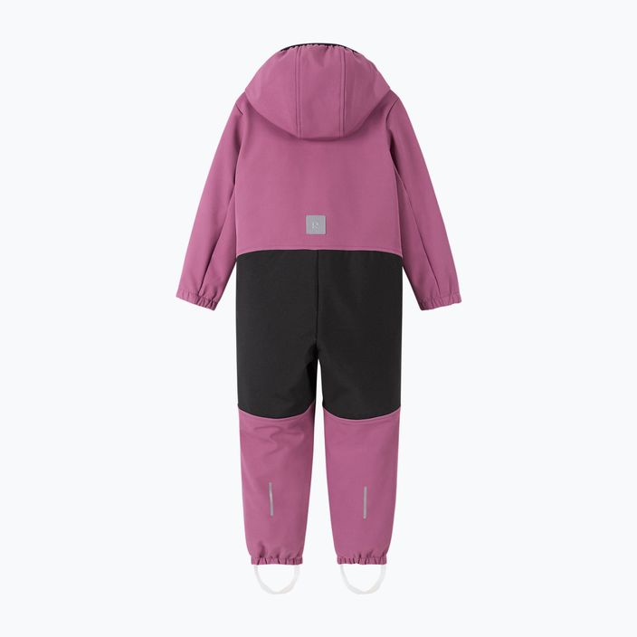 Tuta softshell da bambino Reima Nurmes rosso violetto 3