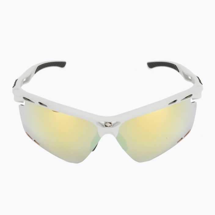 Occhiali da sole Rudy Project Propulse grigio chiaro opaco/giallo multilaser 3