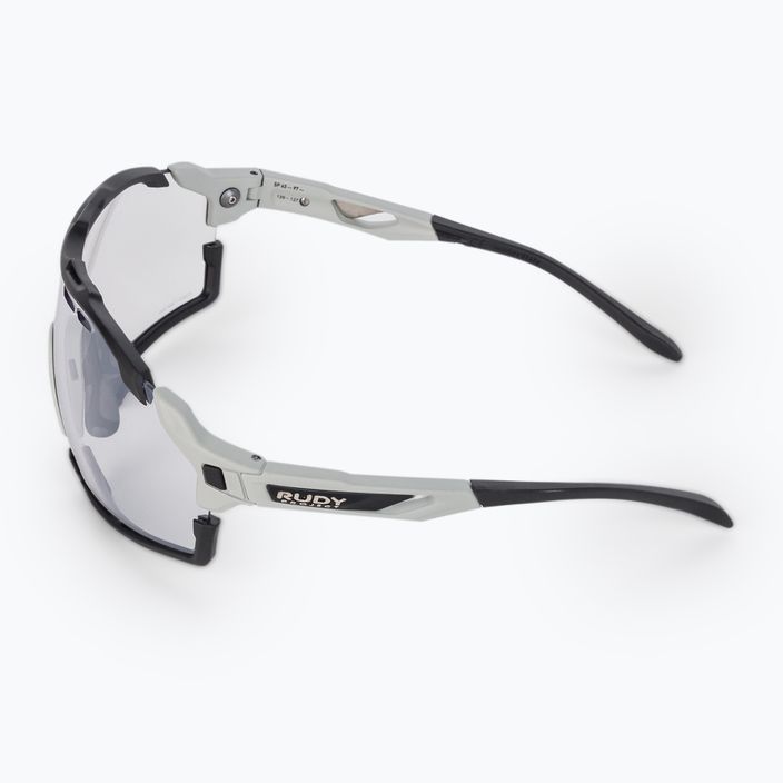 Occhiali da sole Rudy Project Cutline grigio chiaro opaco/impactx fotocromatico2 laser nero 4