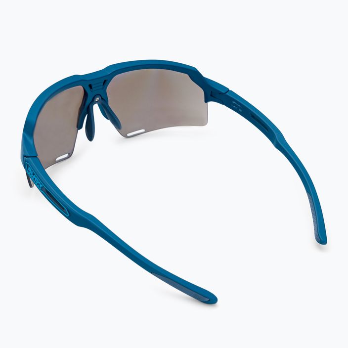 Rudy Project Deltabeat occhiali da sole blu pacifico opaco/multilaser ghiaccio 2