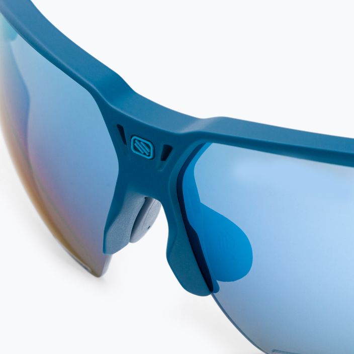 Rudy Project Deltabeat occhiali da sole blu pacifico opaco/multilaser ghiaccio 4