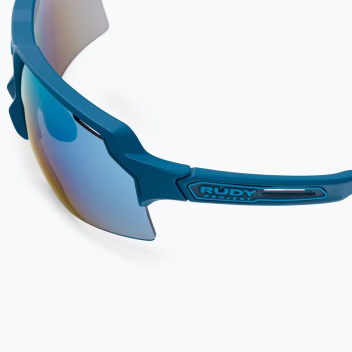 Rudy Project Deltabeat occhiali da sole blu pacifico opaco/multilaser ghiaccio 5