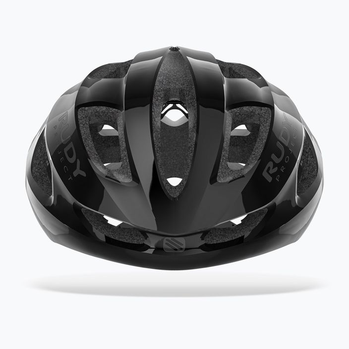 Rudy Project Strym Z casco da bici nero lucido 4