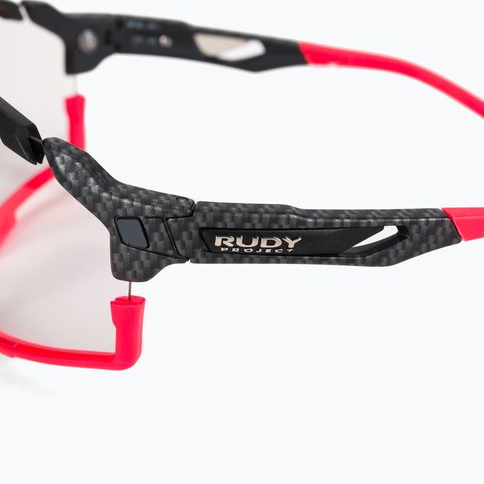 Occhiali da sole Rudy Project Cutline carbonium/impactx fotocromatico 2 rosso 4