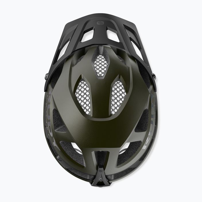 Rudy Project Protera+ casco da bicicletta verde opaco/nero opaco 10