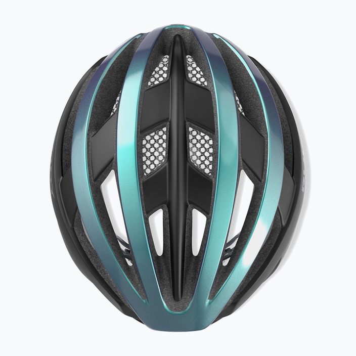 Rudy Project Venger Road casco da bici blu iridescente lucido 7
