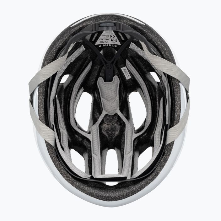Rudy Project Strym Z casco da bici bianco lucido 2