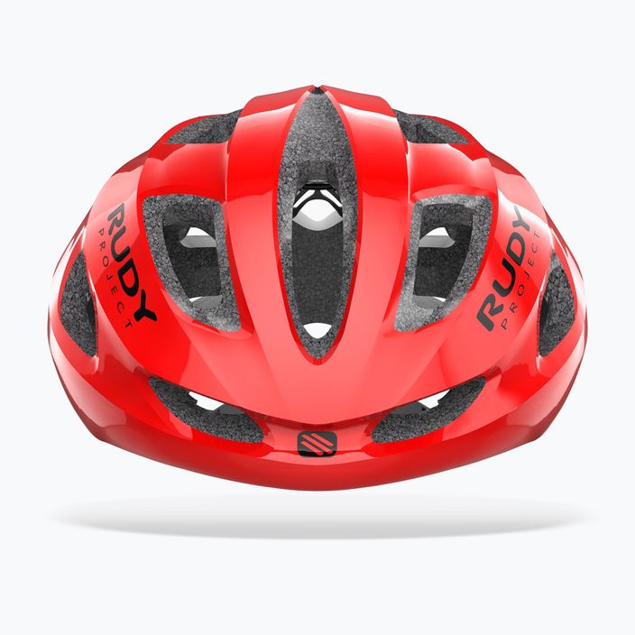 Rudy Project Strym Z casco da bici rosso lucido 4