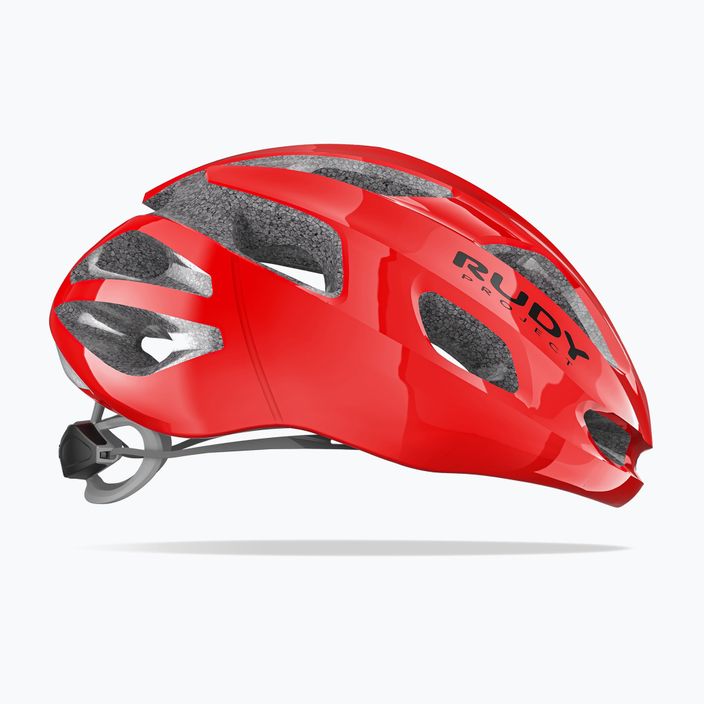 Rudy Project Strym Z casco da bici rosso lucido 5